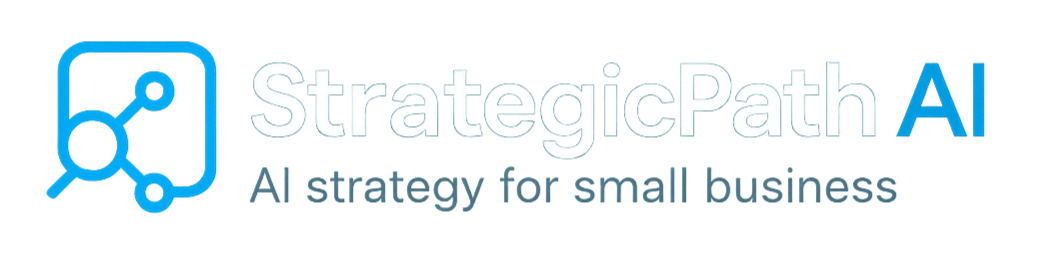 StrategicPath AI logo – AI consultancy for UK small businesses